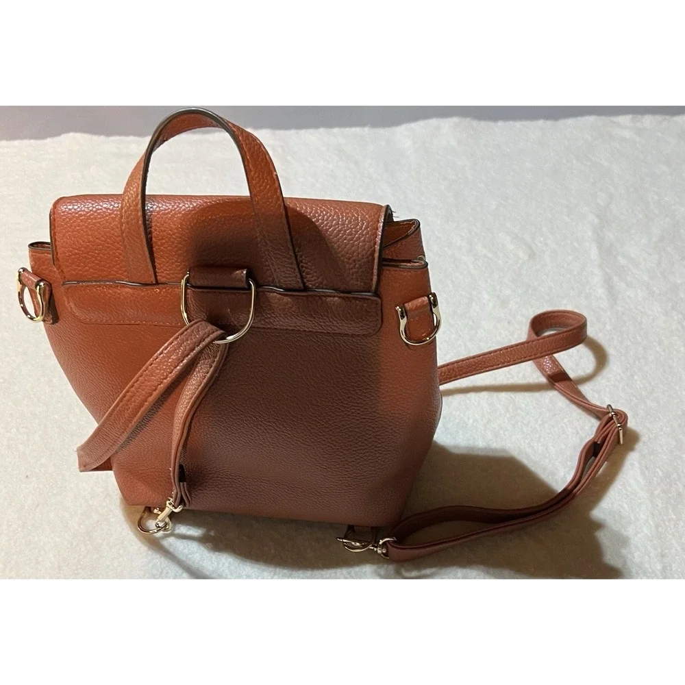 New Day Brown Backpack Converts Crossbody‎ Shoulder Straps